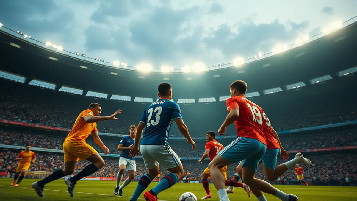 Ecuador nacional de fútbol equipo lucha por la victoria